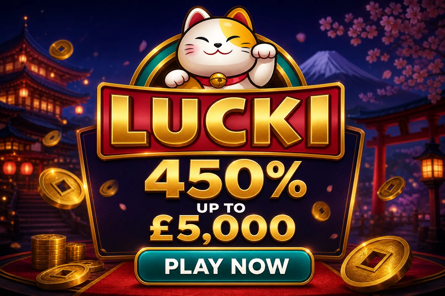 Lucki casino promotion